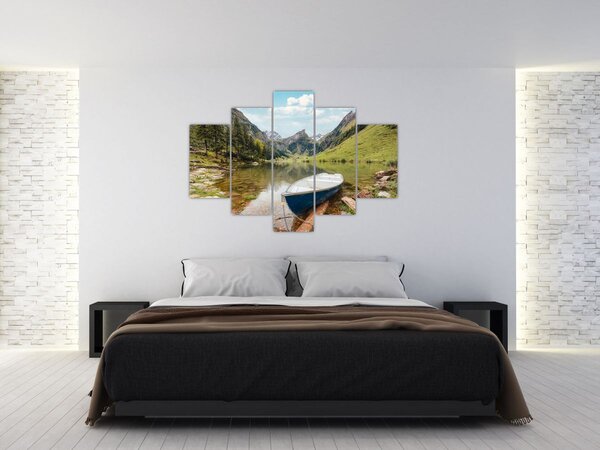 Slika - Seealpsee, jezero u Švicarskoj (150x105 cm)