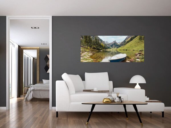 Slika - Seealpsee, jezero u Švicarskoj (120x50 cm)