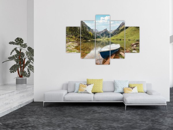 Slika - Seealpsee, jezero u Švicarskoj (150x105 cm)