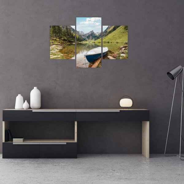 Slika - Seealpsee, jezero u Švicarskoj (90x60 cm)