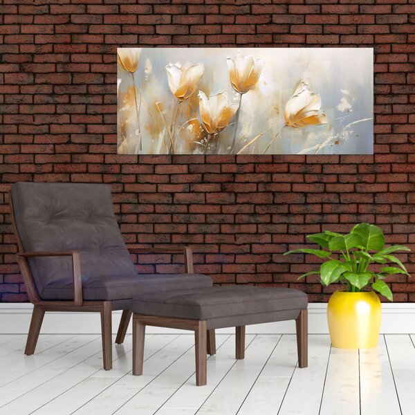 Slika - Slikanje tulipana (120x50 cm)