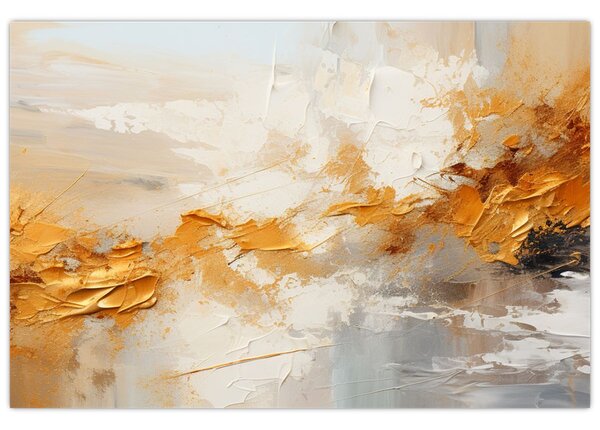 Slika - Zlatna tekstura (90x60 cm)