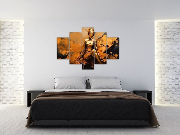 Slika - Apstrakcija vile (150x105 cm)