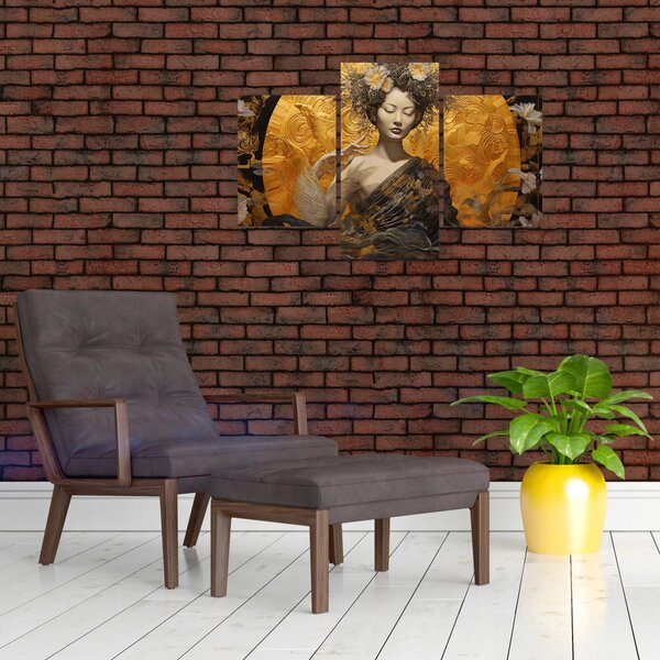 Slika - Japanska dama (90x60 cm)