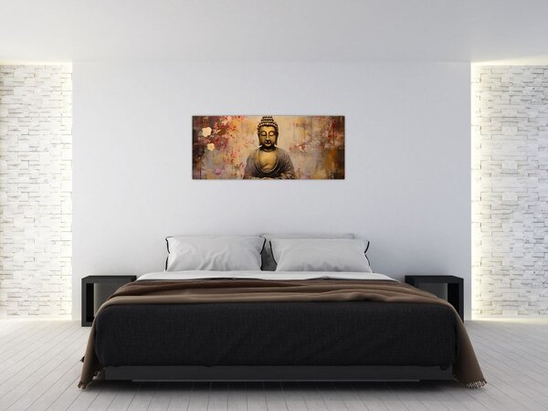 Slika - Buddha, slikanje (120x50 cm)