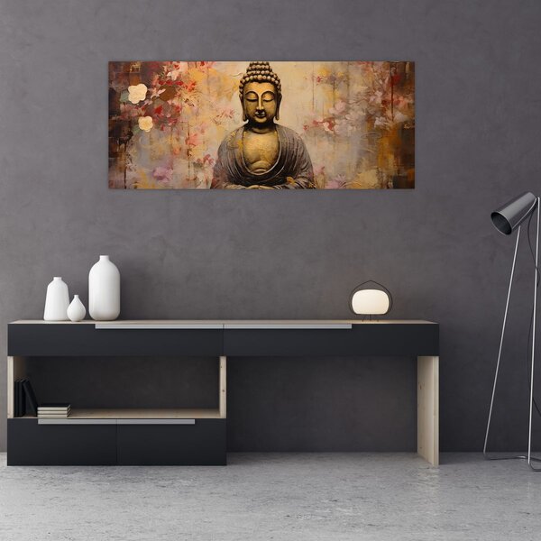 Slika - Buddha, slikanje (120x50 cm)