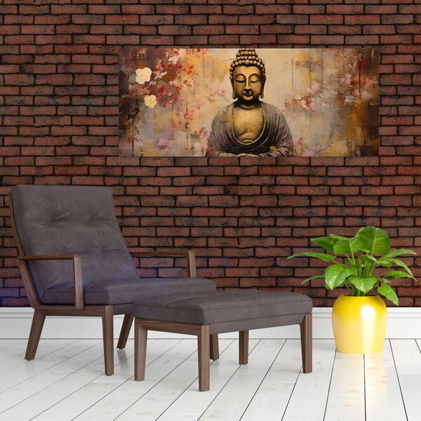 Slika - Buddha, slikanje (120x50 cm)