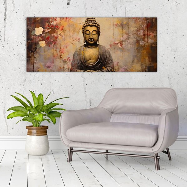 Slika - Buddha, slikanje (120x50 cm)