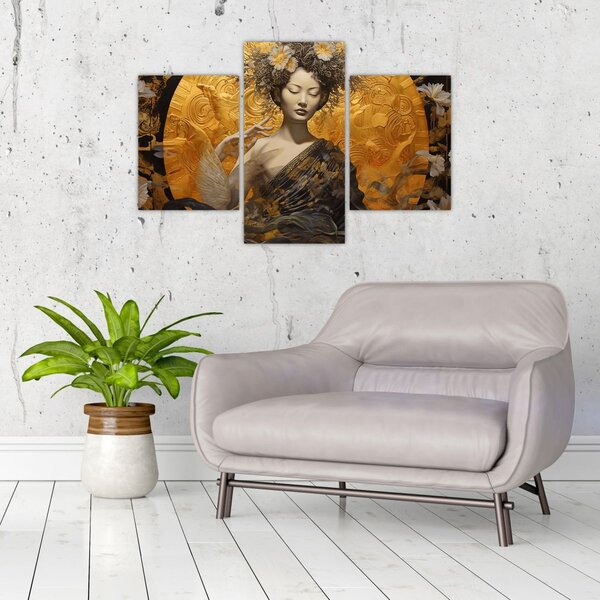 Slika - Japanska dama (90x60 cm)