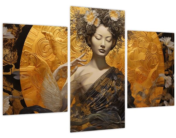Slika - Japanska dama (90x60 cm)