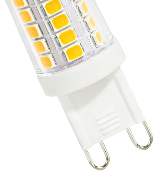 Set od 5 G9 LED žarulja prozirne 3,5W 480 lm 3000K