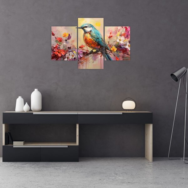 Slika - Slikanje ptice (90x60 cm)