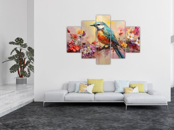 Slika - Slikanje ptice (150x105 cm)