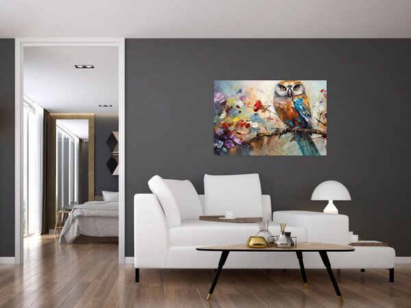 Slika - Slikana sova (90x60 cm)