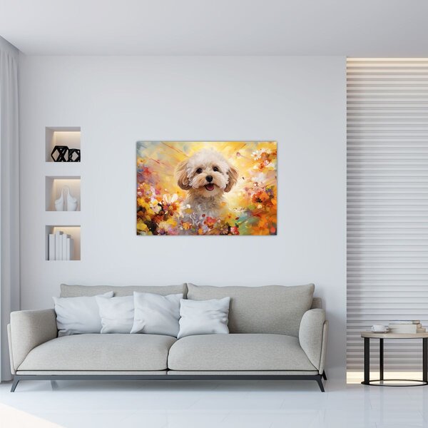 Slika - Sretan pas (90x60 cm)