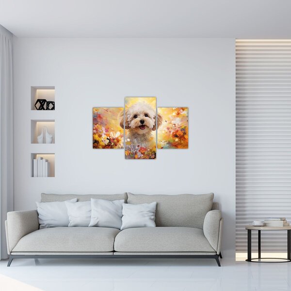 Slika - Sretan pas (90x60 cm)