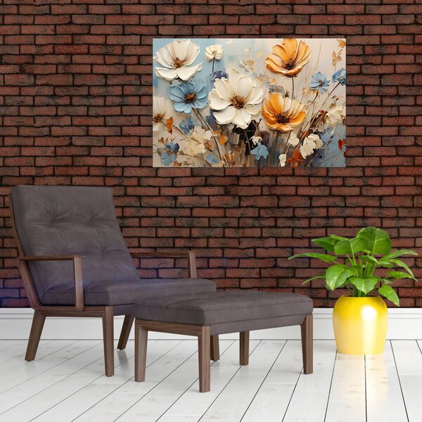 Slika - Buketi, slikanje (90x60 cm)