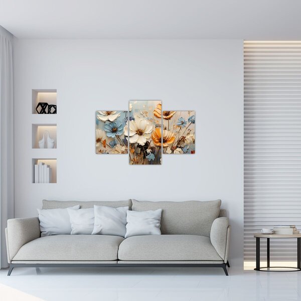 Slika - Buketi, slikanje (90x60 cm)