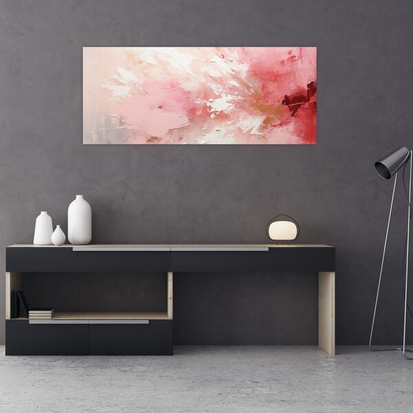 Slika - Ružičasti sažetak (120x50 cm)