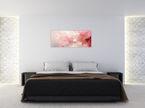 Slika - Ružičasti sažetak (120x50 cm)