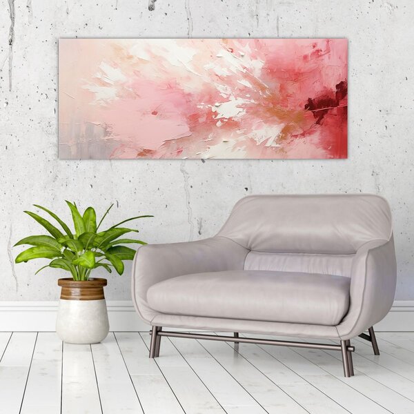 Slika - Ružičasti sažetak (120x50 cm)