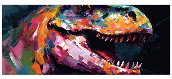 Slika - Dinosaur, slika (120x50 cm)