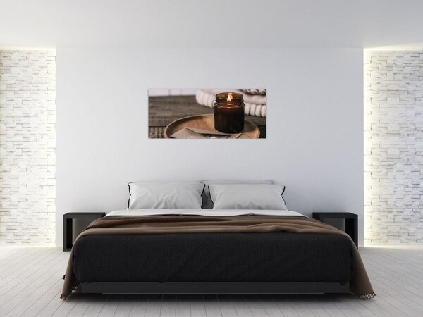 Slika - Gori svijeća (120x50 cm)