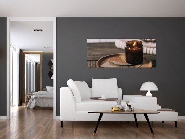 Slika - Gori svijeća (120x50 cm)