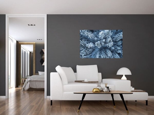 Slika - Snježna šuma (90x60 cm)