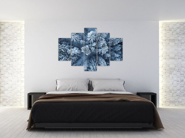 Slika - Snježna šuma (150x105 cm)