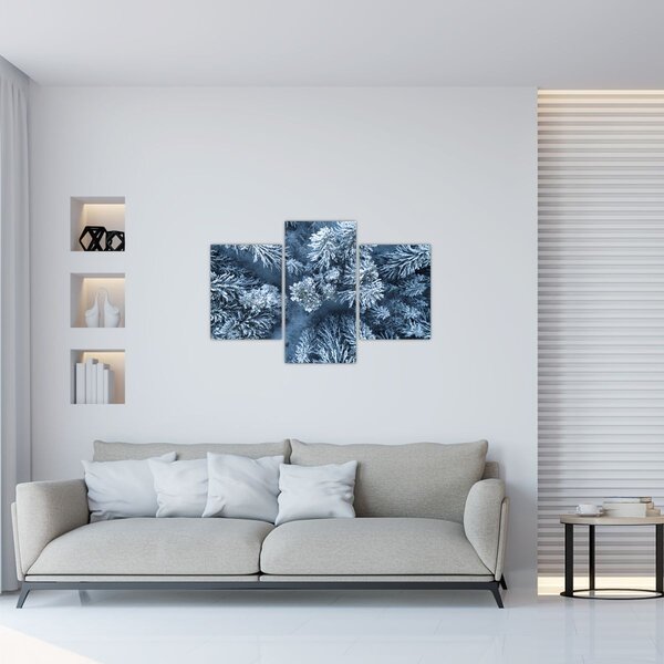 Slika - Snježna šuma (90x60 cm)