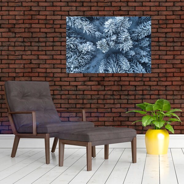 Slika - Snježna šuma (90x60 cm)