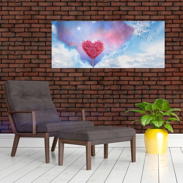 Slika - Stablo ružičastog srca (120x50 cm)