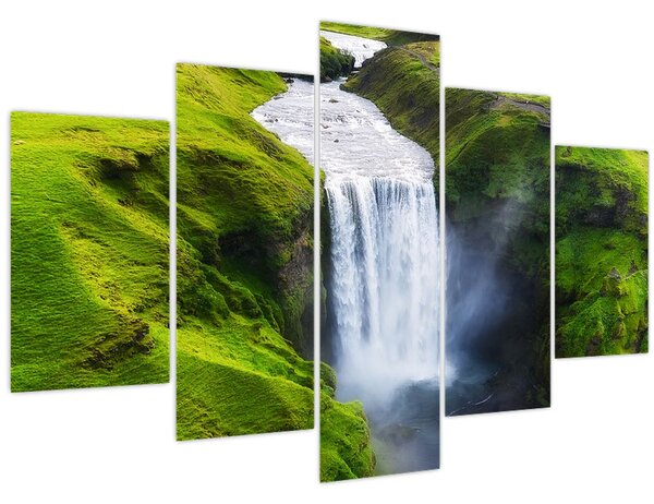 Slika - Vodopad Skogafoss (150x105 cm)