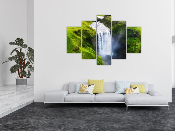 Slika - Vodopad Skogafoss (150x105 cm)