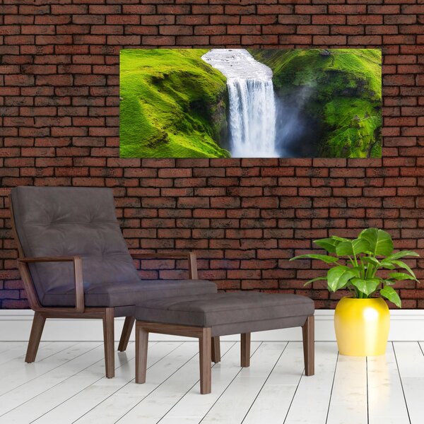 Slika - Vodopad Skogafoss (120x50 cm)