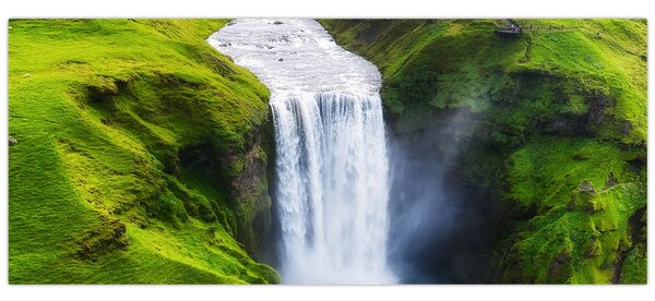 Slika - Vodopad Skogafoss (120x50 cm)