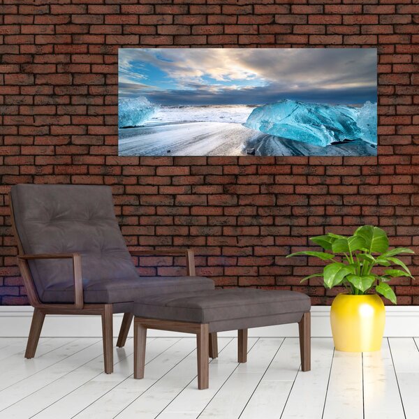 Slika - Dijamantna plaža (120x50 cm)