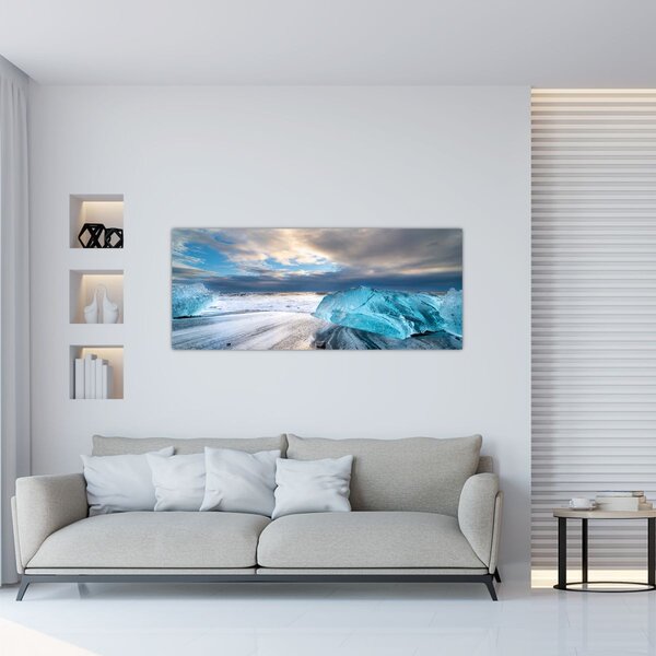 Slika - Dijamantna plaža (120x50 cm)