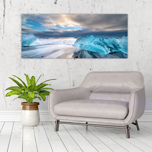 Slika - Dijamantna plaža (120x50 cm)