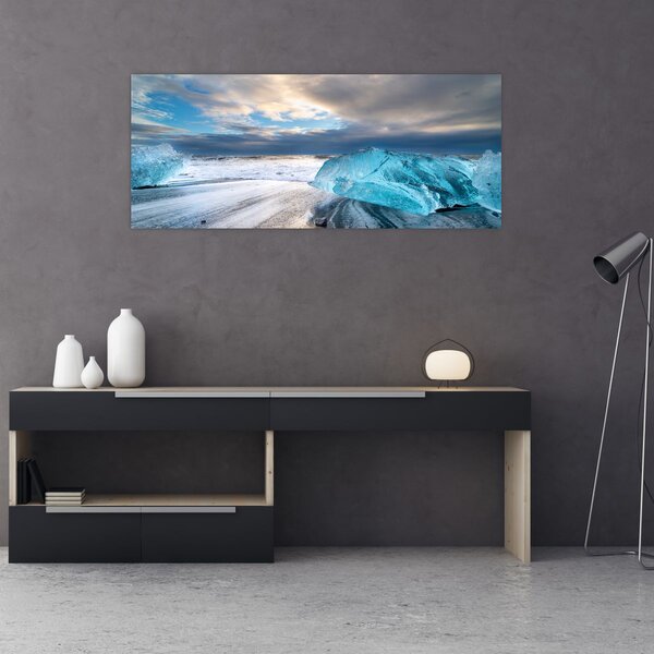 Slika - Dijamantna plaža (120x50 cm)