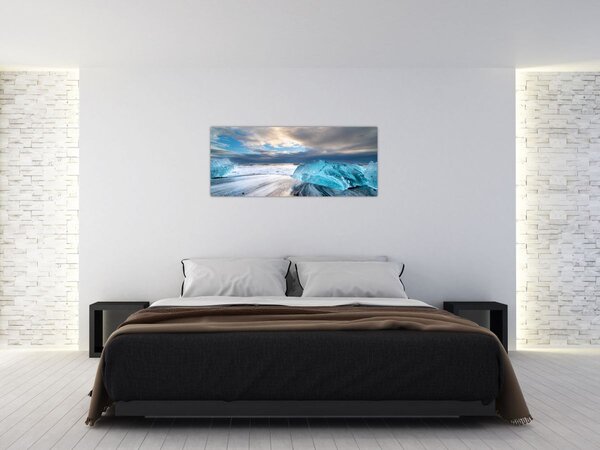Slika - Dijamantna plaža (120x50 cm)
