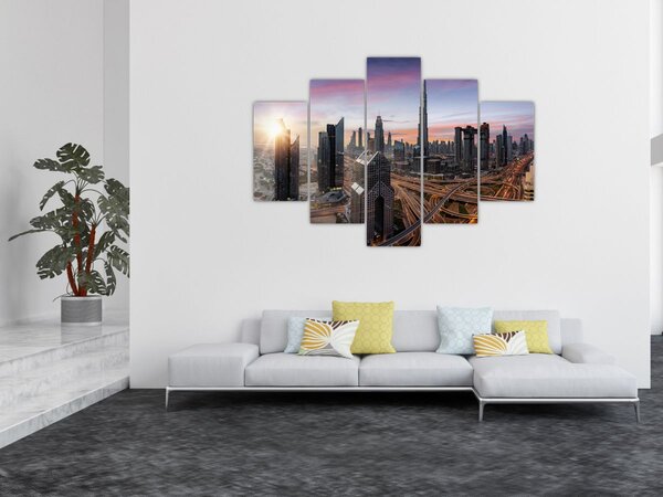 Slika - Panorama Dubaija (150x105 cm)