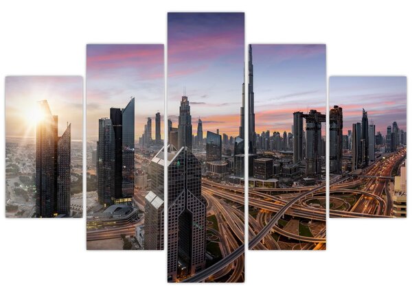 Slika - Panorama Dubaija (150x105 cm)