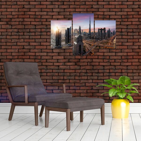 Slika - Panorama Dubaija (90x60 cm)