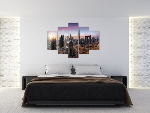 Slika - Panorama Dubaija (150x105 cm)