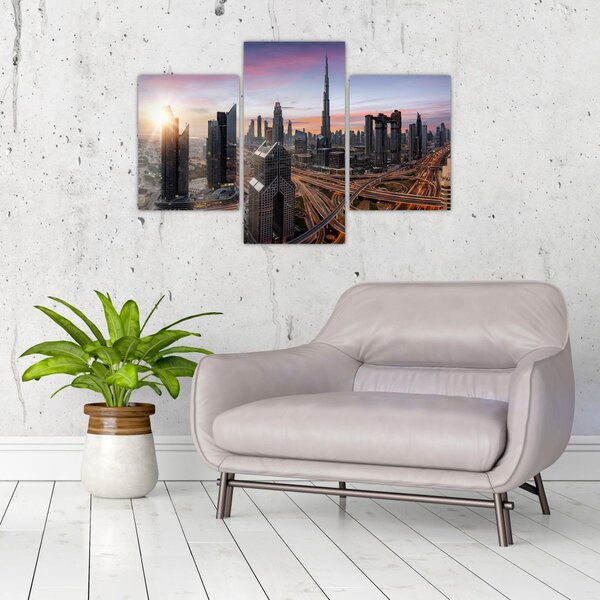 Slika - Panorama Dubaija (90x60 cm)