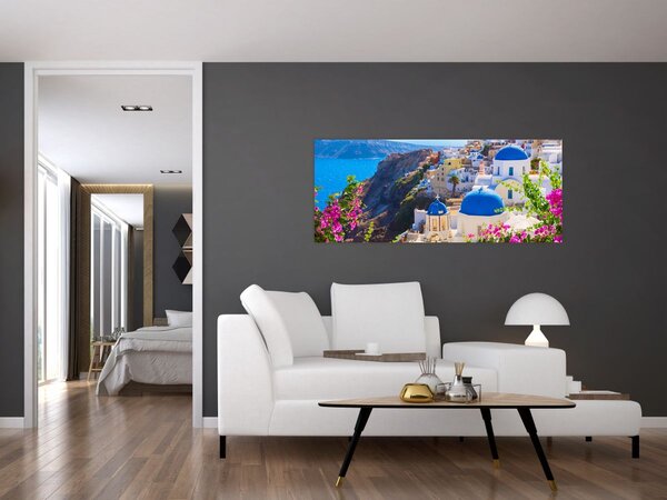 Slika - Santorini, Grčka (120x50 cm)