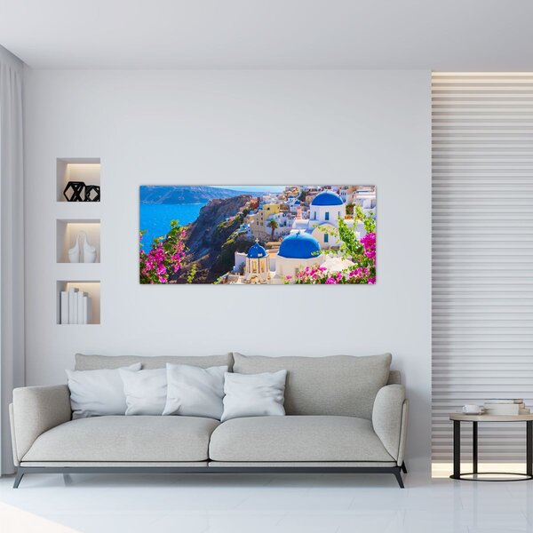 Slika - Santorini, Grčka (120x50 cm)