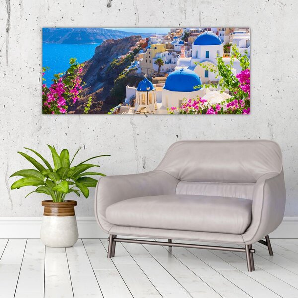 Slika - Santorini, Grčka (120x50 cm)
